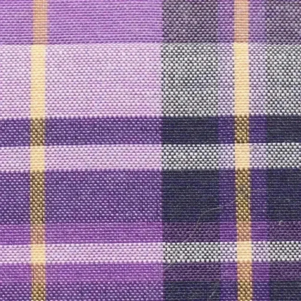 Handmade Purple Plaid Face Mask NEW